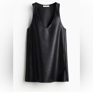 Leather coated Dress